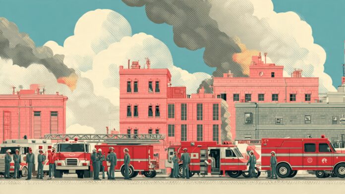 Fire at garment factory