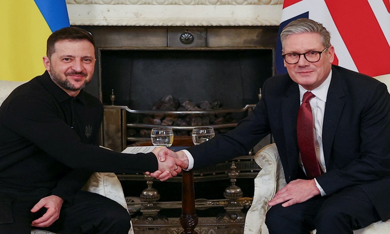 UK-London-Volodymyr-Zelenskiy-and-Keir-Starmer-010325001