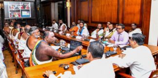 மலையக இந்து மதகுருமார்கள்-ஜனாதிபதியின் செயலாளர் இடையே சந்திப்பு