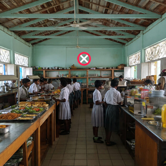 school canteen